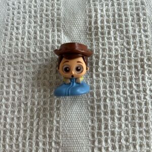 Woody in Sleeping bag Ultra rare let’s go series 1 Disney Doorable